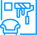 Interior Painting blue